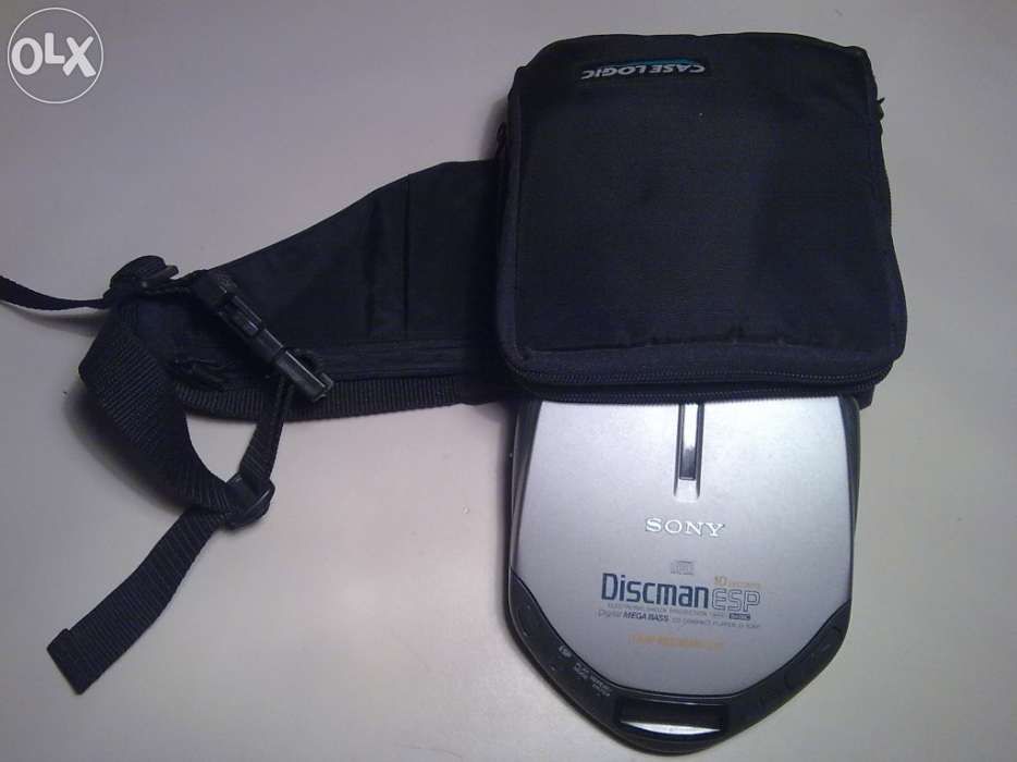Vendo leitor cds portátil sony discman d-e301
