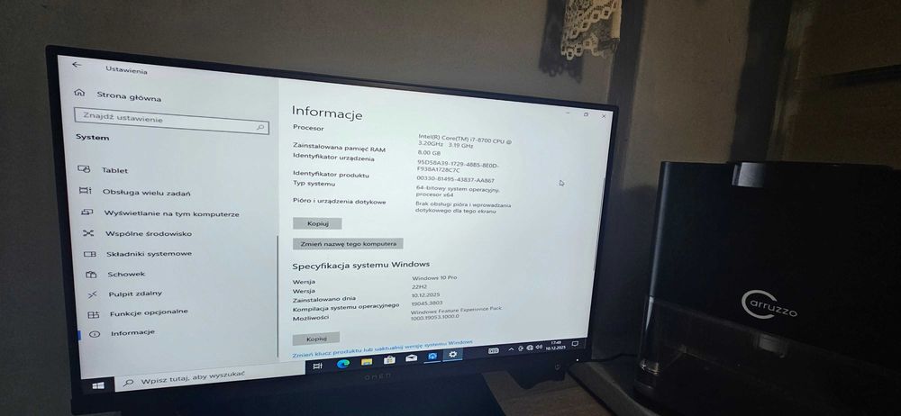 komputer stacjonarny  G4M3R