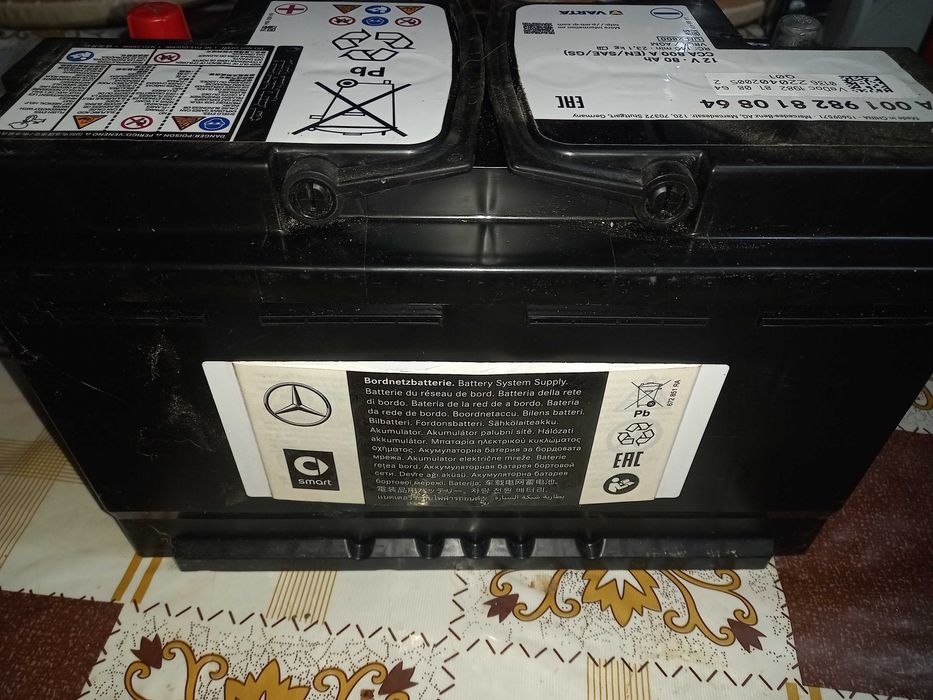 Продам Акумулятор VARTA 12 V.80Ah CCA 800A {EN/SAE/GS]