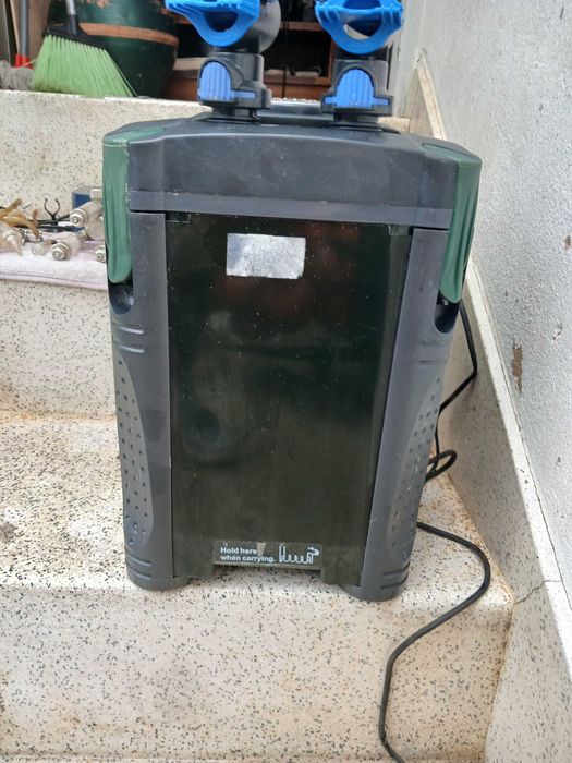 Varios filtros e purificador de agua para aquários