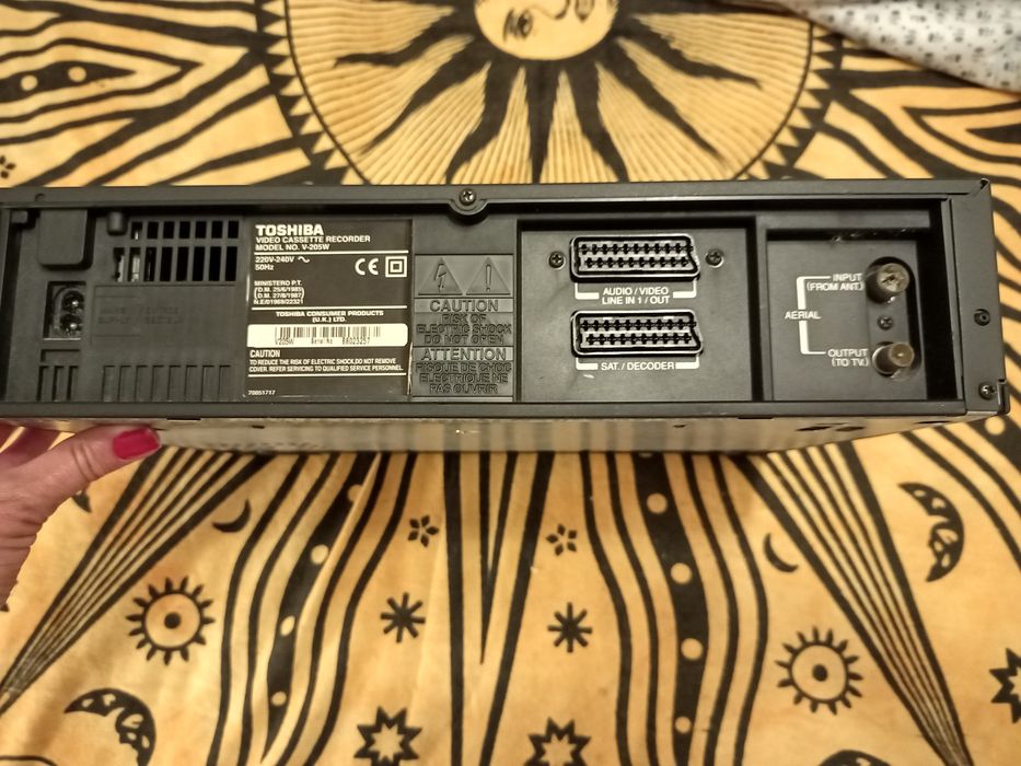Videogravador Toshiba