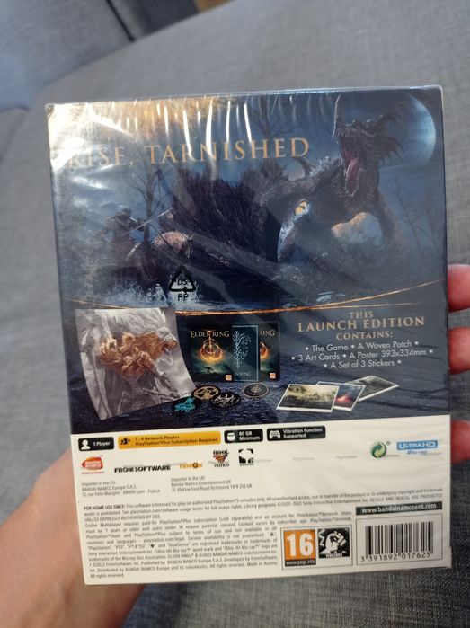Гра на Ps5 Elden Ring Launch Edition