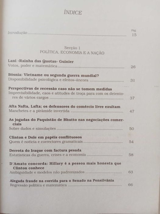 As Notícias e a Matemática - John Allen Paulos