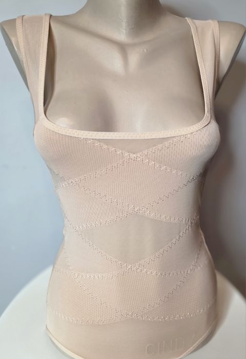Body Modelujące Wyszczuplające Bielizna Cielista Nude S