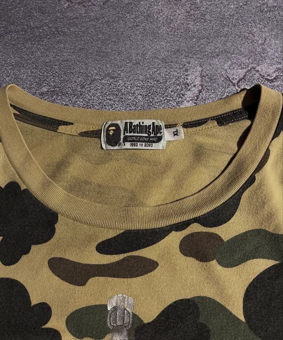 футболка bape tiger