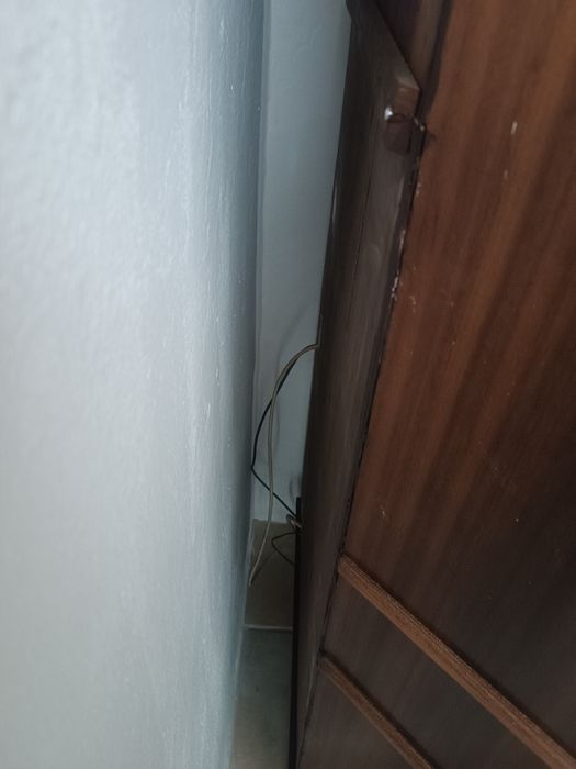 Móvel de esquina restaurado