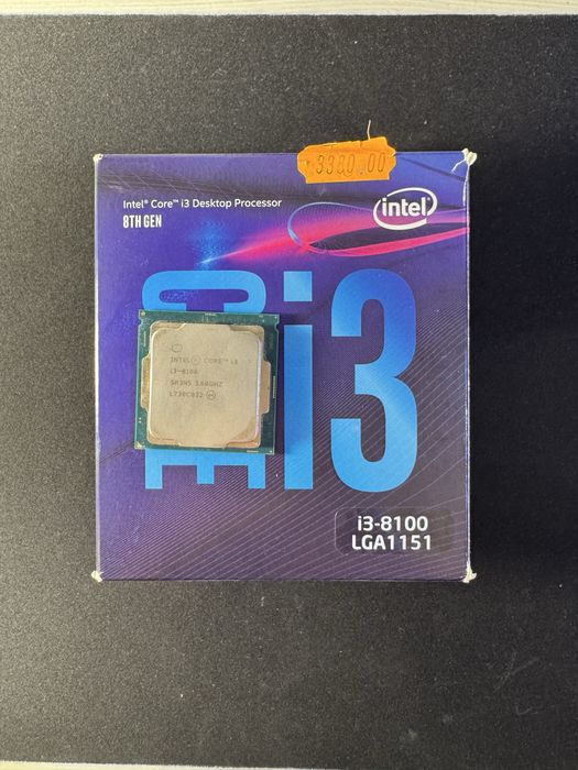 Intel Core i3 8100