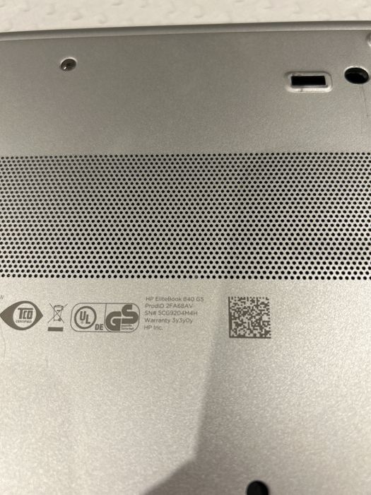 Ho elitebook 840 g5 i7 32 gb ram