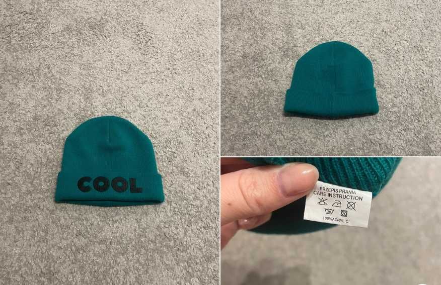 Czapka z napisem COOL