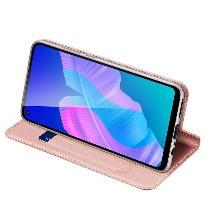 Etui Dux Ducis Skin Pro Z Klapką Do Huawei P40 Lite E Różowy