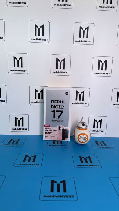 Nowy zaplombowany Redmi Note 17 Pro Max 5G 8/256GB 9210mAh 100W HyperCharge AMOLED 120Hz Black Cloud Blush Sklep Zabrze/Ustroń
