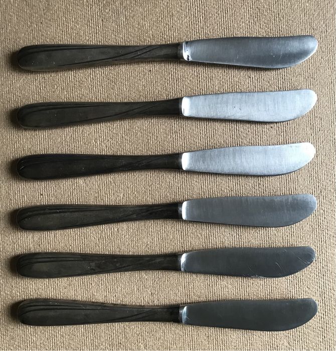 Комплект ножів ЗіД нейзильбер (МНЦ) посріблені.