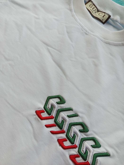 biała bluza gucci L