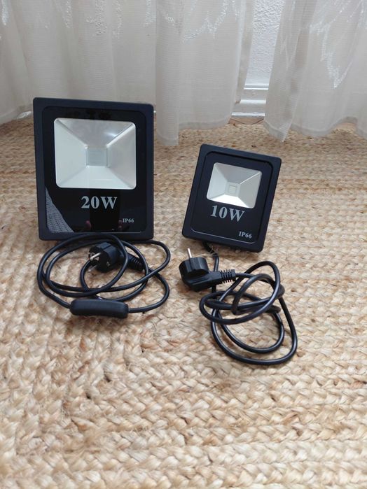 Holofotes de Luz Negra de 20 e 10w