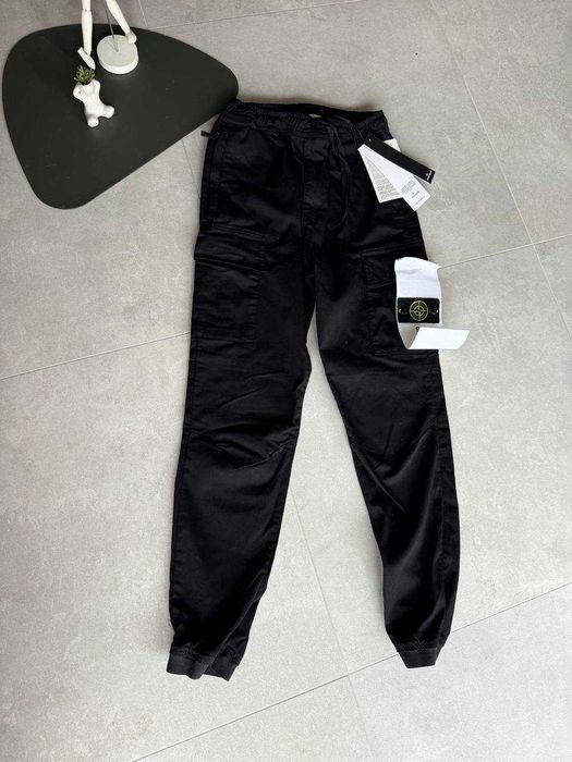 Чоловічі Штани карго Stone Island Black