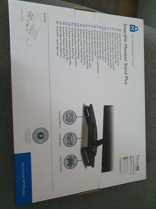 Podstawka pod monitor Kensington SmartFit Plus do 24" 3 wysokości