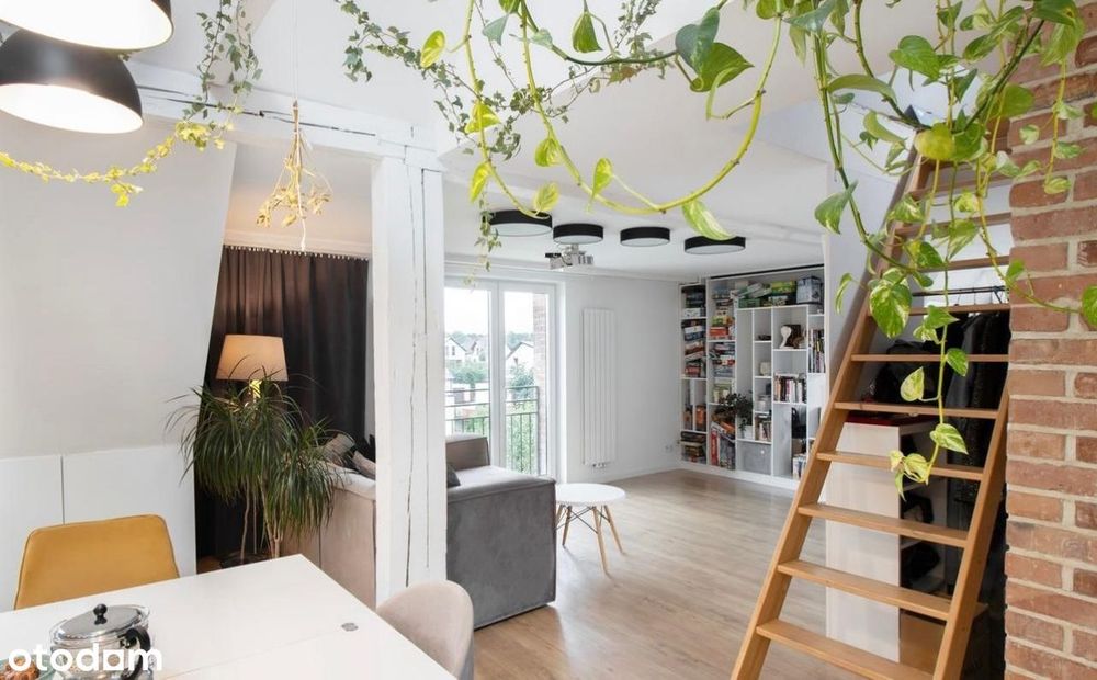 Unikalny loft z duszą, ogrodem i tarasem | Gliwice-Żerniki | 110m²