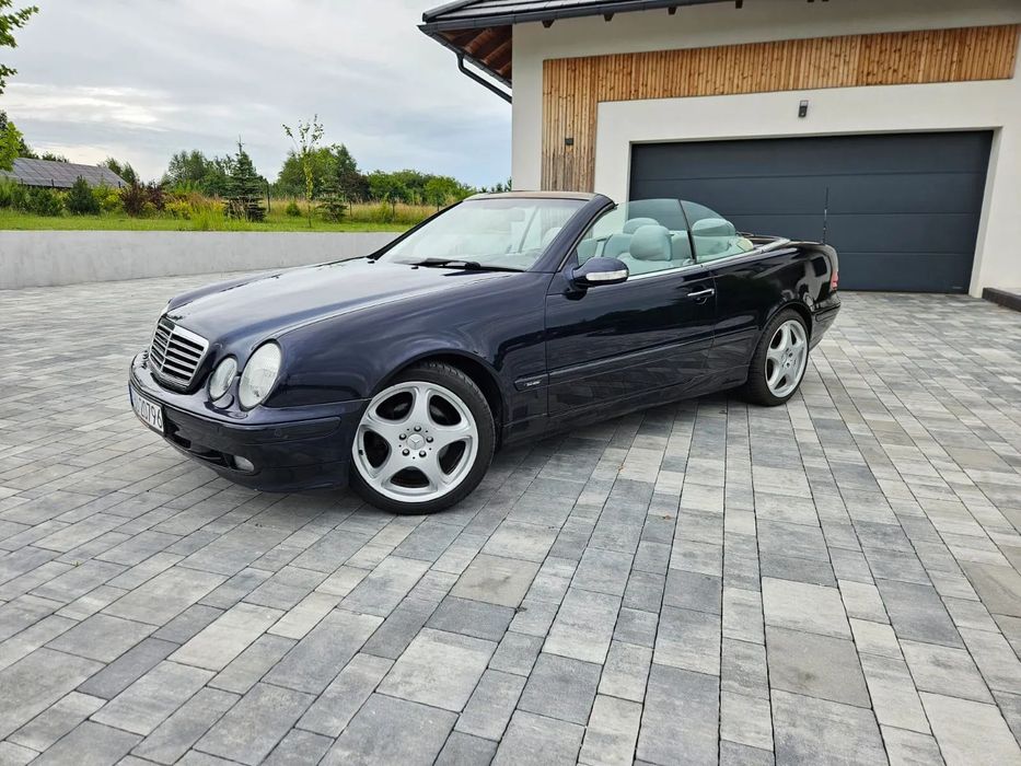 Mercedes-Benz CLK Avangarde / 3.2 V6 / Cabrio / Skóra / Zadbany
