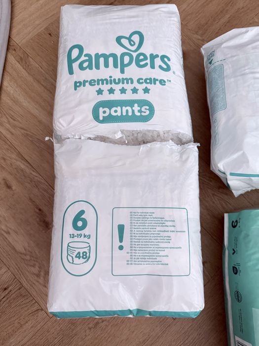 Pampers premium care 6 pants 6 active baby pants 7