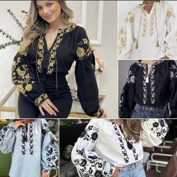 Жіноча вишиванка «Пташка»