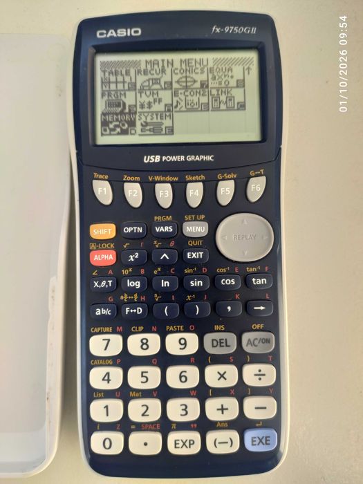 Calculadora Gráfica Casio fx-9750GII