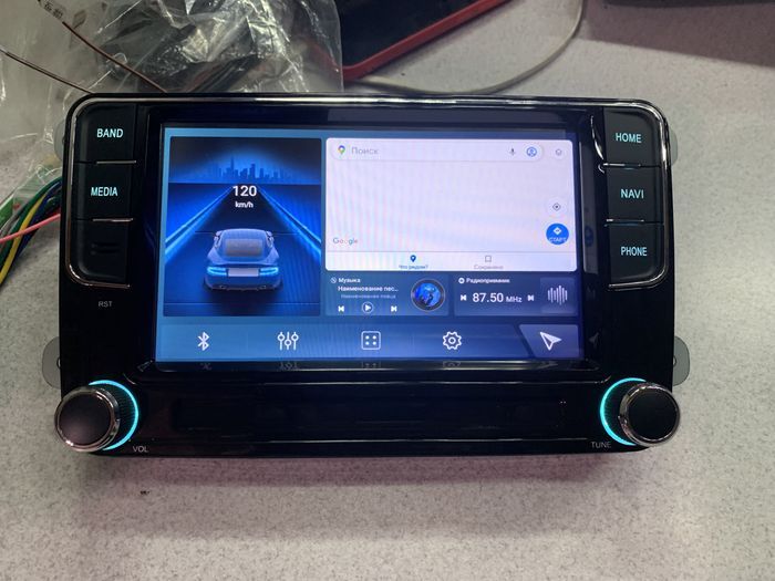 Штатная магнитола VW Skoda Seat android GPS навигация фольксваген