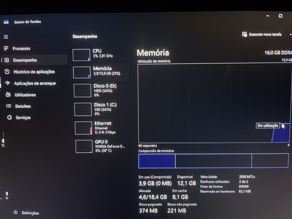PC Gamer Usado: i5-9400F + GTX 1650 + 16GB RAM