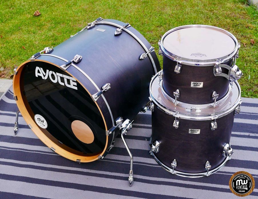 ‼️ Perkusja Ayotte Bedford 22", 12", 16" Ebony Stain ‼️