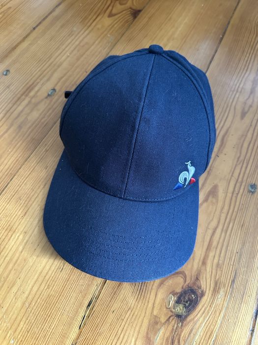 Granatowa czapka z daszkiem le coq sportif