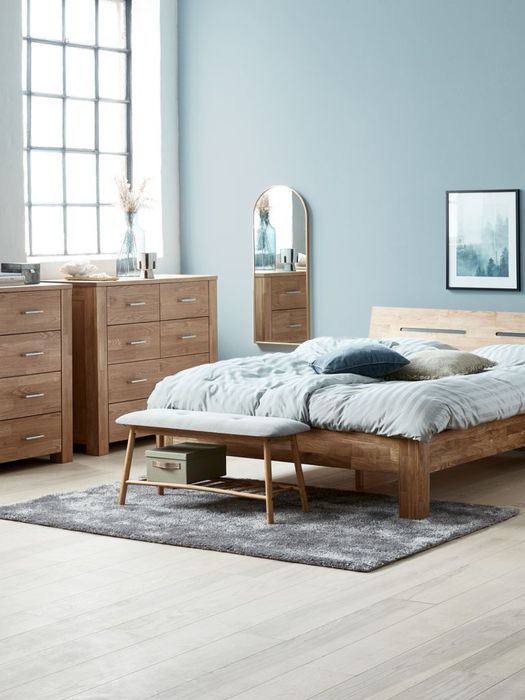 Ławka tapicerowana bambusowa