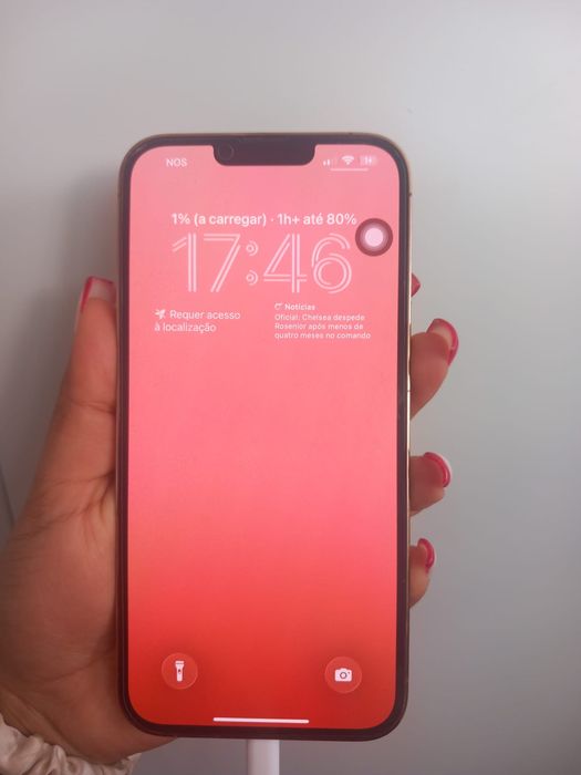 Iphone 13 Pro Max 256 Gb Gold com fatura