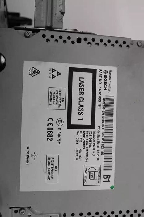 SISTEMA NAVEGAÇÃO GPS NISSAN QASHQAI II TODO TERRENO, FECHADA 2016 -7612033104