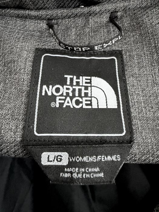 The North Face płaszcz damski PrimaLoft L szary melanż – stan idealny