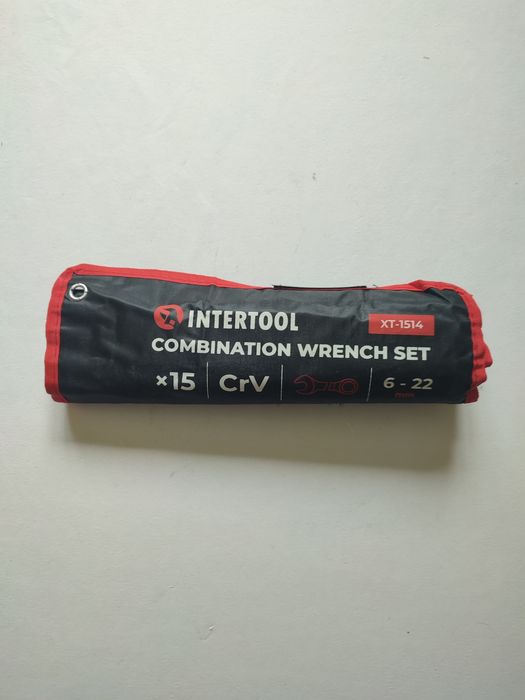 Набор ключей комбинированных 15 ед 6-22  INTERTOOL  НТ 1204