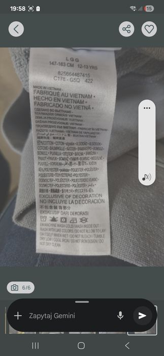 Dresy sportowe Jordan.