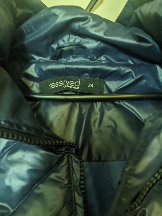 Kurtka płaszcz puchowy Reserved 34 36