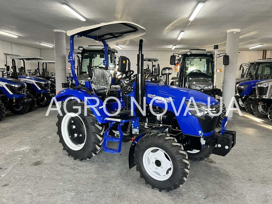 Міні трактор ФАЙТЕР Т 254 Примусова Гідравліка з Дашком Рівна Підлога