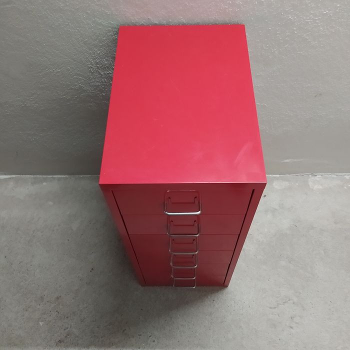 Szafka metalowa, warsztatowa, narzędziowa, 6 szuflad