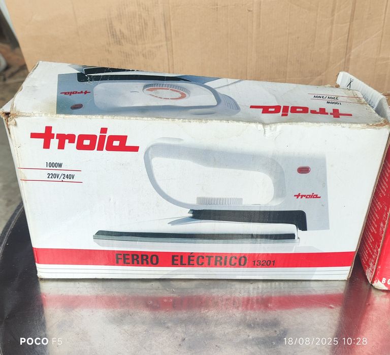 Conjunto de ferros de engomar