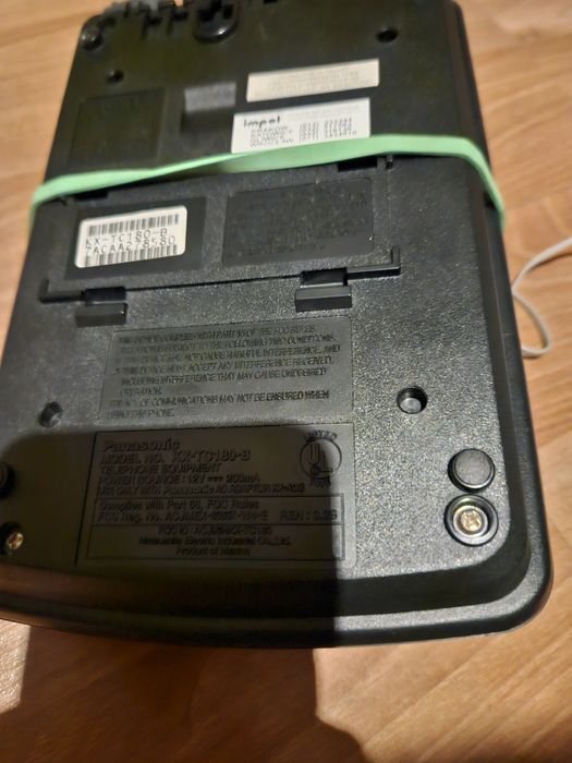 Telefon stacjonarny Panasonic Cordless Phone KX-TC180-B