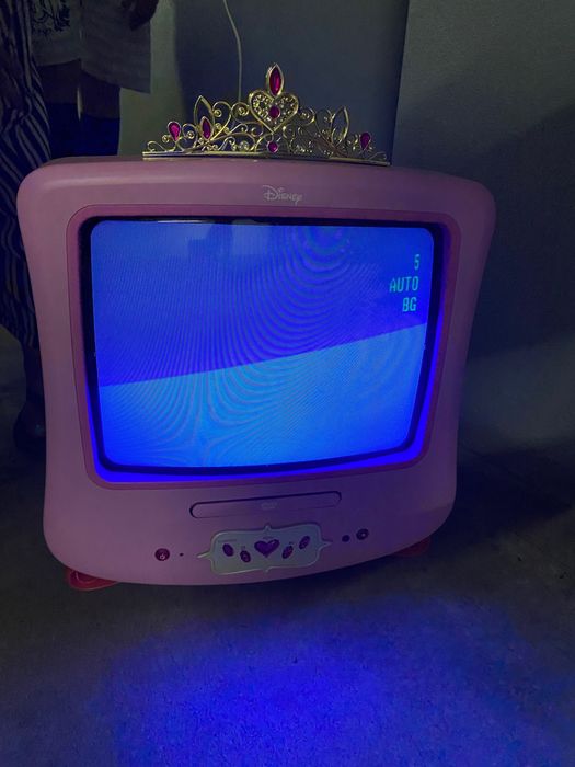 TV Disney Princess Retro CRT+DVD - Raridade/Colecionador
