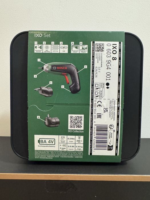 Bosch IXO 8 – акумуляторний шуруповерт 06039G4001