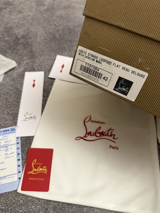 Высокие Кроссовки кеды Christian Louboutin с шипами labuten