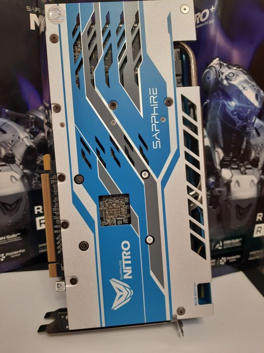 Видеокарта Sapphire RX 580 Nitro + Special Edition 8gb как Новая