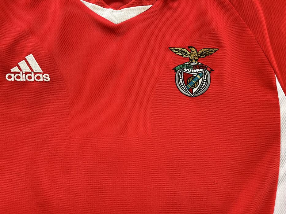 Camisola Oficial Benfica Adidas 2001 2002 Mantorras 9