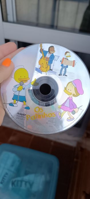 4 CDs infantis. Usados. Não têm as caixas originais