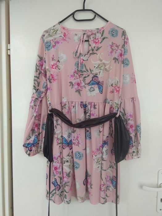 Sukienka długi rękaw wiosna