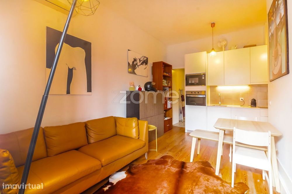 Apartamento T1 na rua do Bonfim
