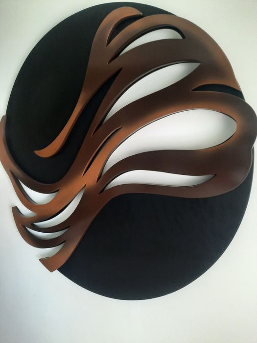 Quadro/escultura madeira