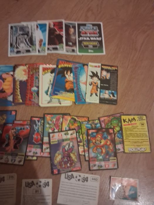 Cromos autocolantes dragan boll